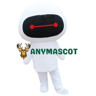 White Robot Mascot Costume