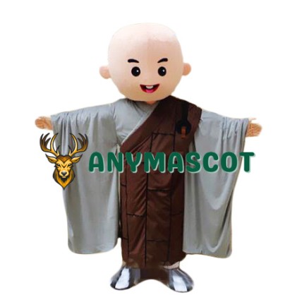 Monk Mascot Costume