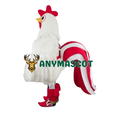 White Chicken Mascot Costume