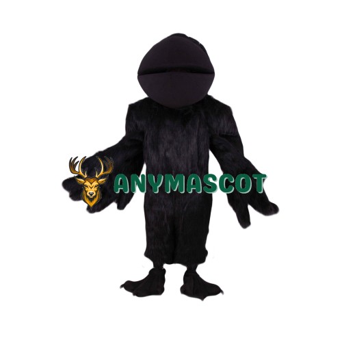 Black Raven Mascot Costume
