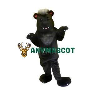 Black Badger Mascot Costume