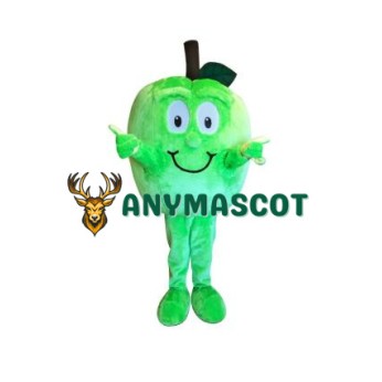 Green Apple Mascot Costume