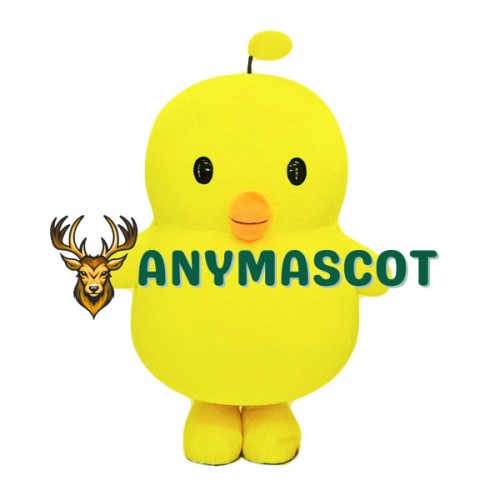Big Yellow Chick Mascot Costume