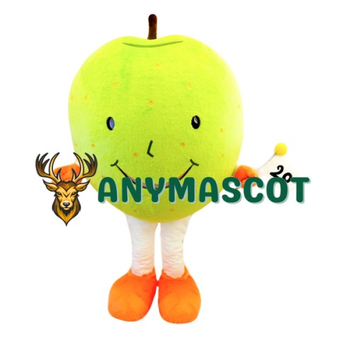 Giant Green Apple Mascot Costume