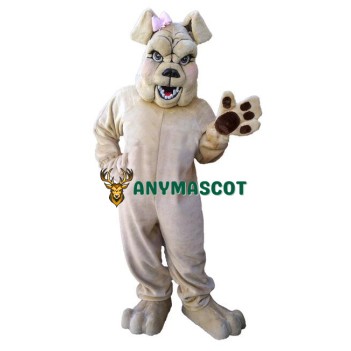 Realistic Lightweight Bulldog Mascot Costume