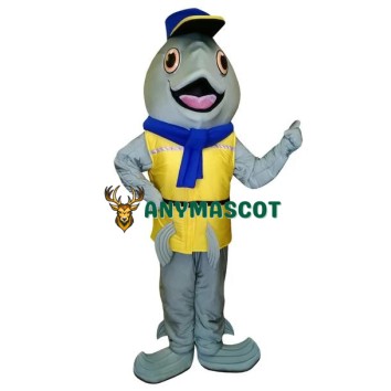 River Fish Mascot Costume