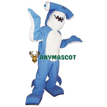 Hammerhead Shark Mascot Costume