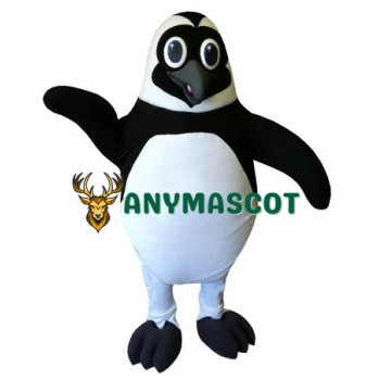 Black Penguin Mascot Costume