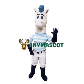 White Sport Hose Mascot Costume