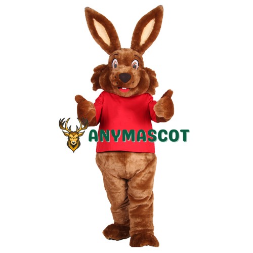 Chocolate Bunny Mascot Costume