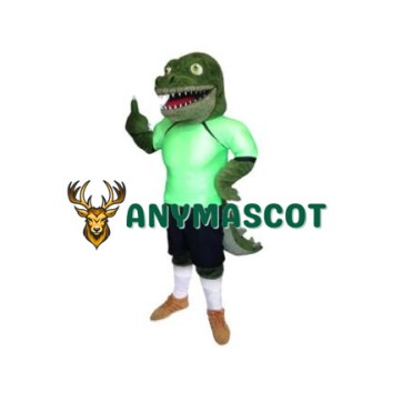 Sport School Crocodile Mascot Costume