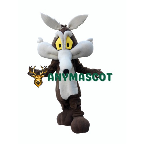 Wile E. Coyote Mascot Costume
