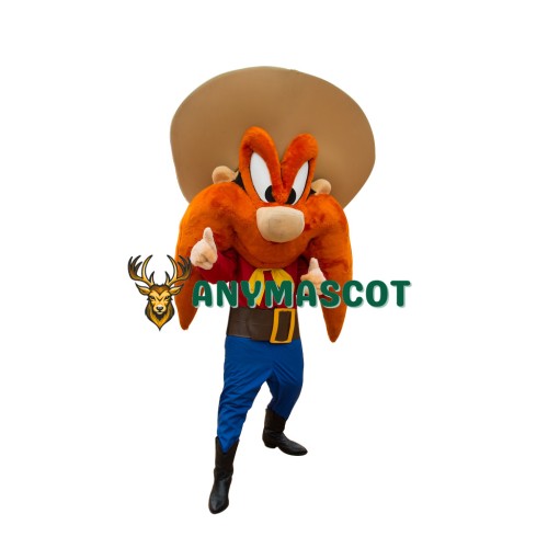 Yosemite Sam Mascot Costume