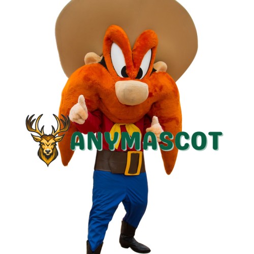 Yosemite Sam Mascot Costume