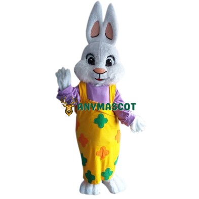 Beautiful Easter Girl Bunny Mascot Costume