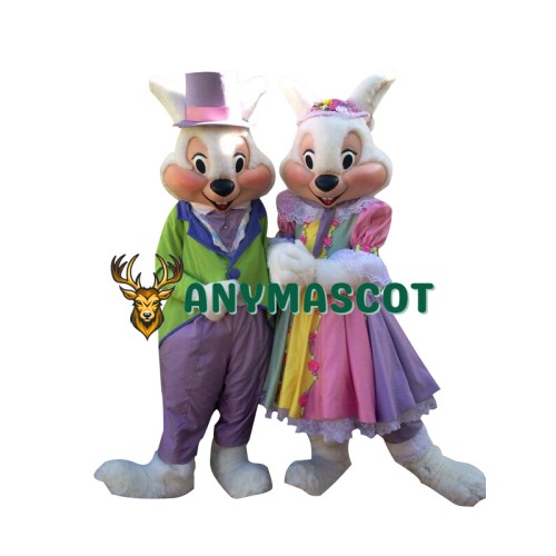 Mr. Or Mrs. Easter Bunny Mascot Costume