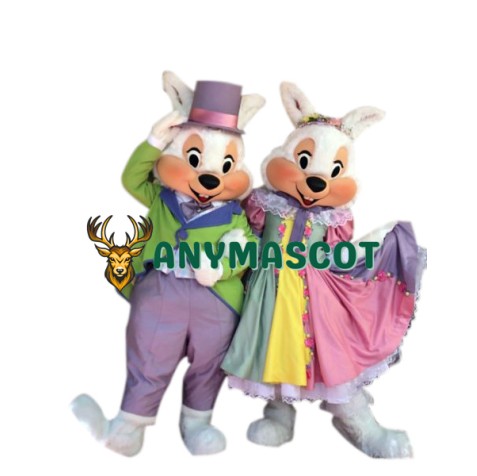 Mr. Or Mrs. Easter Bunny Mascot Costume