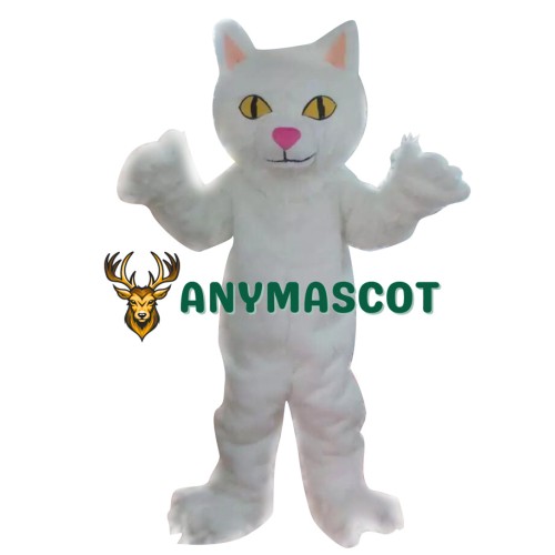 White Cat Mascot Costumes