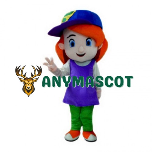 Sport Girl Mascot Costume