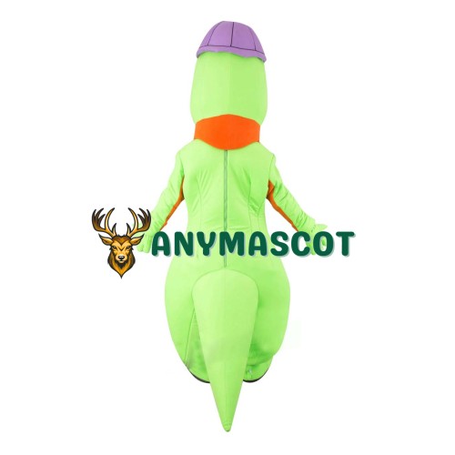 Happy Lightweight Lizard Mascot Costume