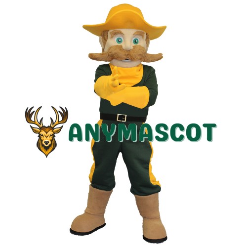 Sport Cowboy Mascot Costume
