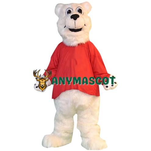 Sport Polar Bear Mascot Costume