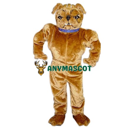 Fierce Power Bulldog Mascot Costume