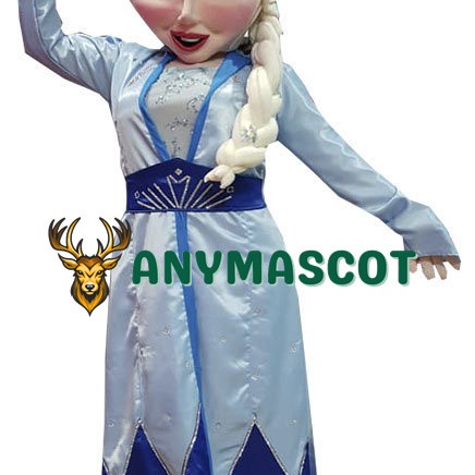 Frozen Princess Elsa Mascot Costume