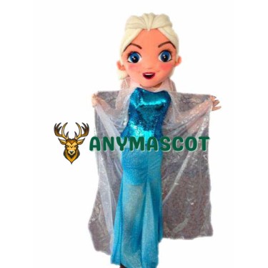Frozen Princess Elsa Mascot Costume