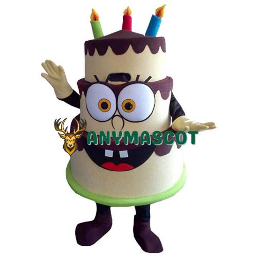 Happy Birthday Cake Mascot Costume