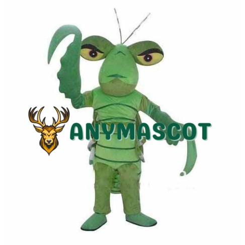 Green Mantis Mascot Costume
