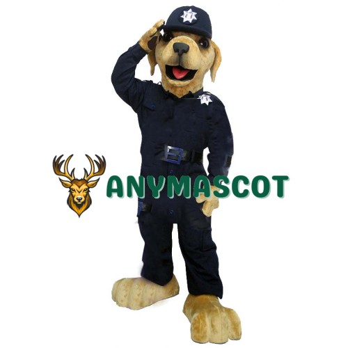 Police Dog Mascot Costume