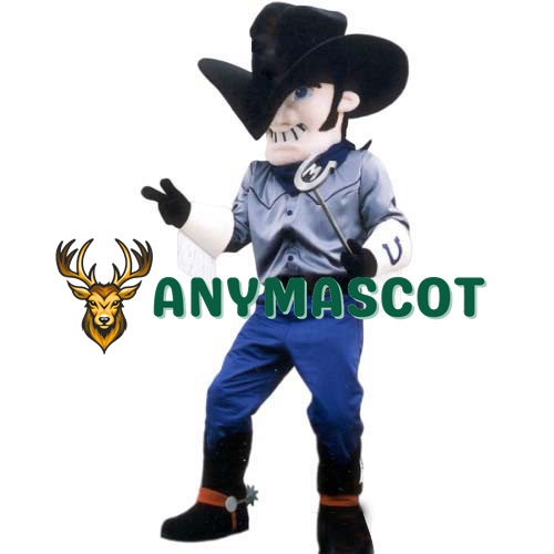 Cowboy Human Mascot Costume