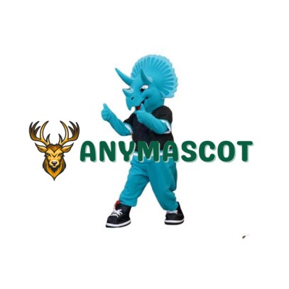 Sport Triceratops Dinosaur Mascot Costume