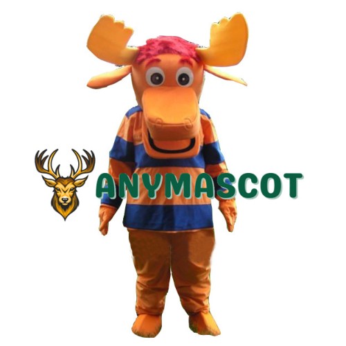 Tyrone Moose Mascot Costume