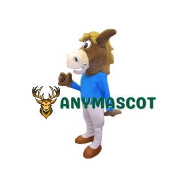 Sport School Horse Mascot Costume