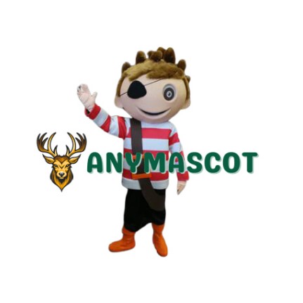 Boy Pirate Mascot Costume