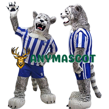Sport Snow Leopard Mascot Costume