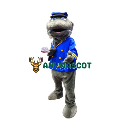 Captain Catfish Mascot Costume