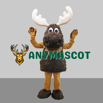 Brand New Moose Mascot Costume