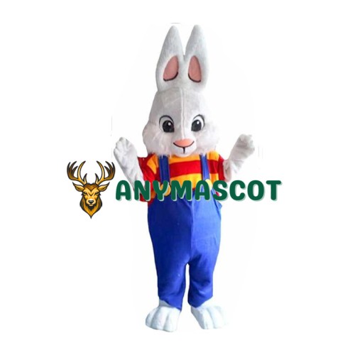 Easter Boy Bunny Mascot Costume