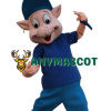 Young Pig Mascot Costume