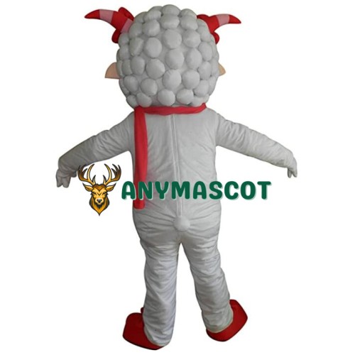 Christmas Sheep Mascot Costume