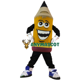 Pencil Mascot Costume