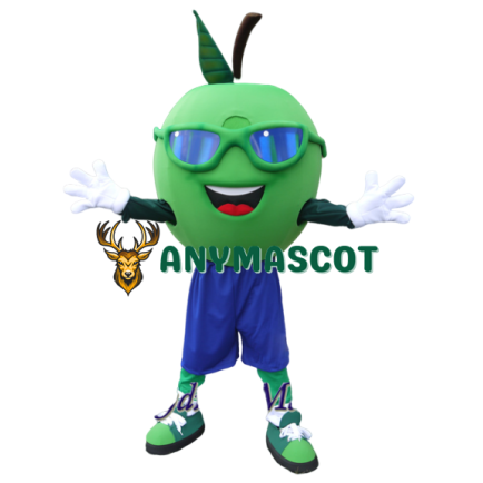 Happy Apple Mascot Costume