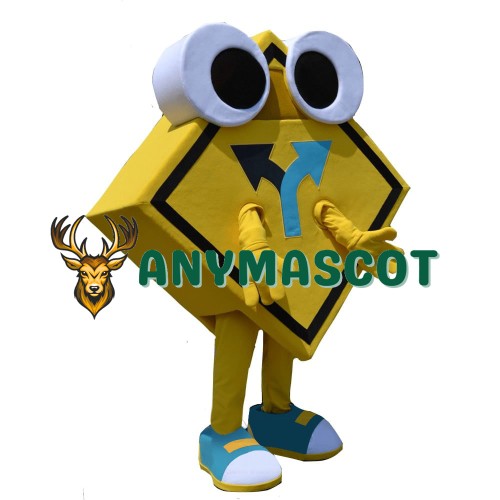 Road Sign Mascot Costume