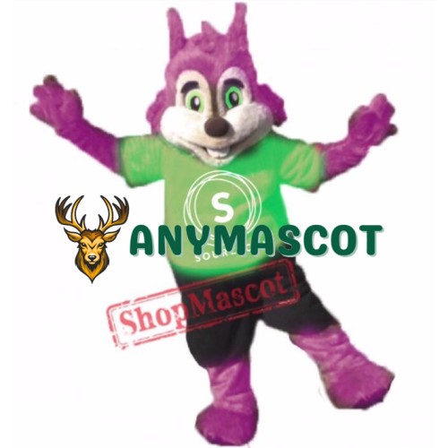 Cute Sport Squirrel Mascot Costume