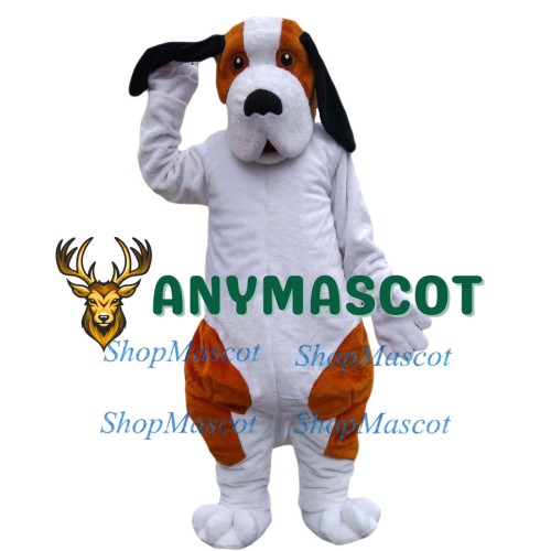 Cute Bernard Dog Mascot Costume