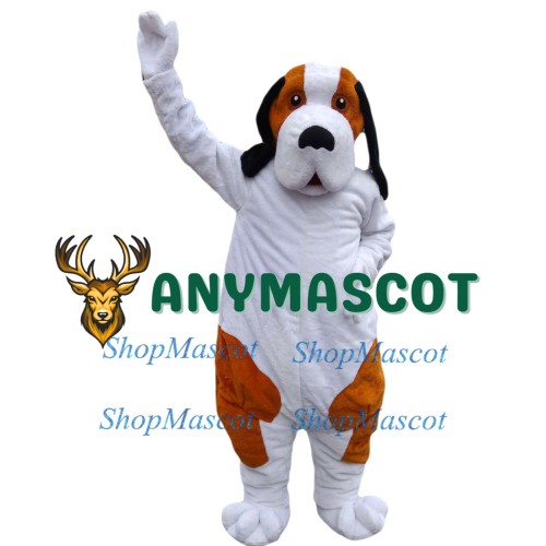 Cute Bernard Dog Mascot Costume