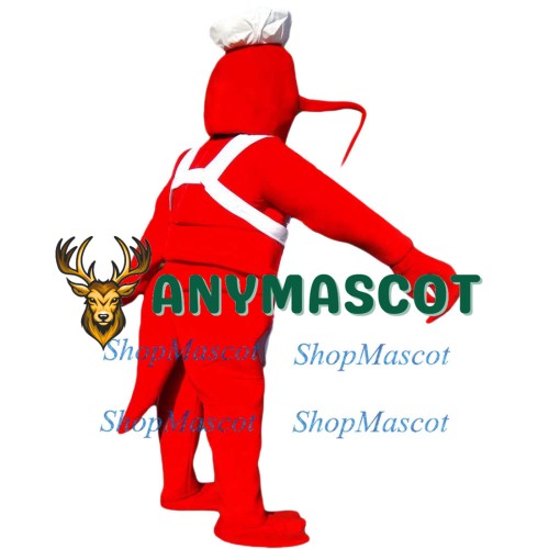 Cartoon Big Lobster Mascot Costume